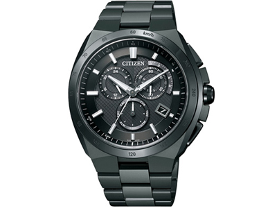 Citizen Attesa Eco-Drive Radio Controlled Watch Chronograph AT3014