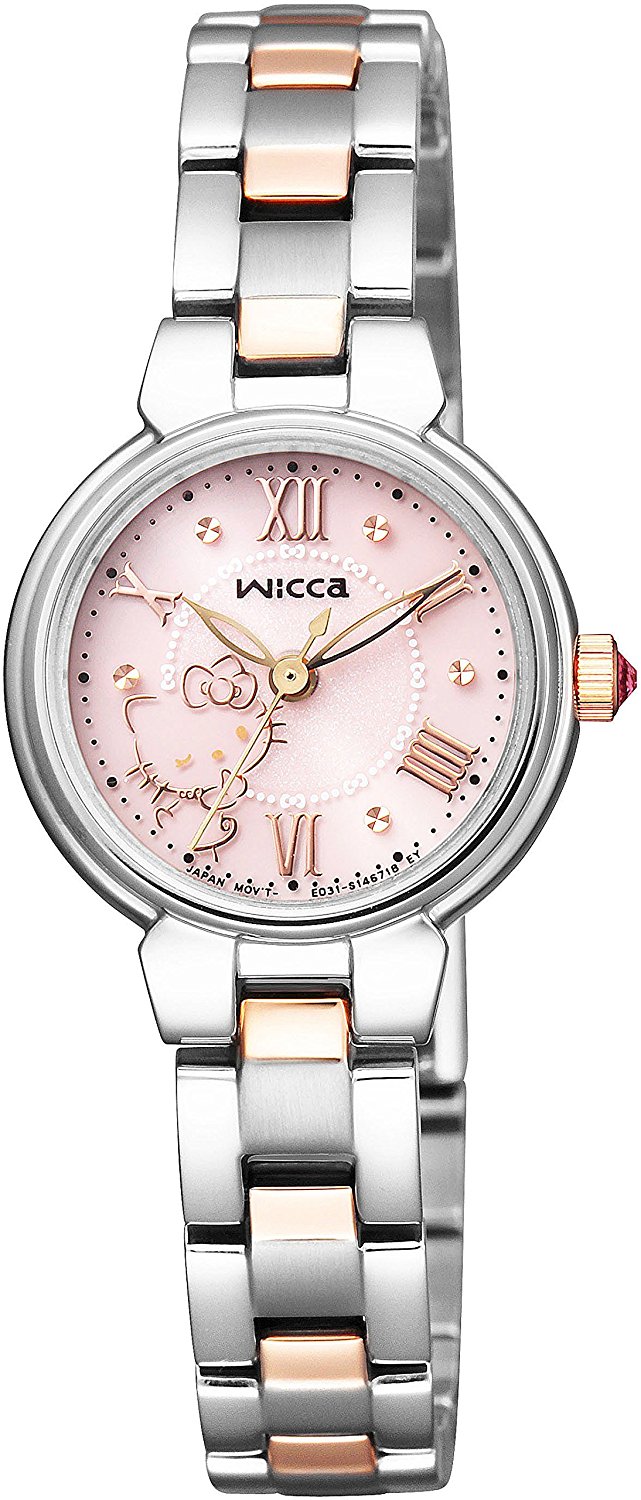 Citizen wicca x Hello Kitty Collaboration Model KP2-132-91 / Watch